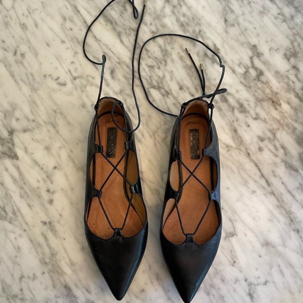 Topshop Kingdom Flats - Size 38